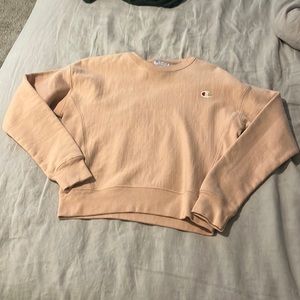 Womens Champion Crew Neck Sweatshirt